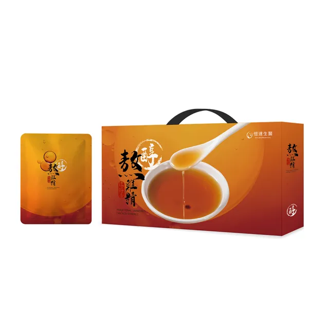 【Gelovery 愷達生醫】醇 熬雞精禮盒14包/盒(黃金配方添加乳酸片球菌K15 幫身體改善細菌叢生態)