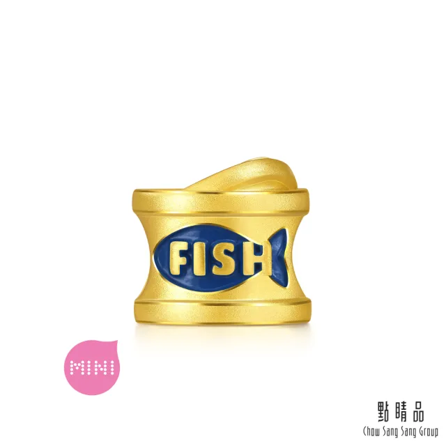 【點睛品】Charme Mini 貓咪的罐罐 黃金串珠