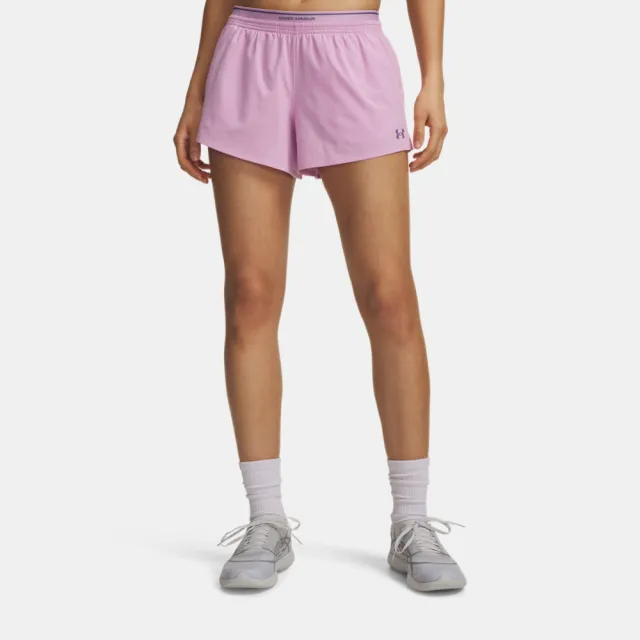 【UNDER ARMOUR】UA 女 Vanish Woven 3吋短褲_6009965-669