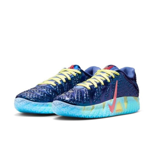 【NIKE 耐吉】運動鞋 籃球鞋 男鞋 JA 3 UNCLE PHIL EP JA 莫蘭特 實戰鞋 穩定 支撐 藍 (IH1099400)