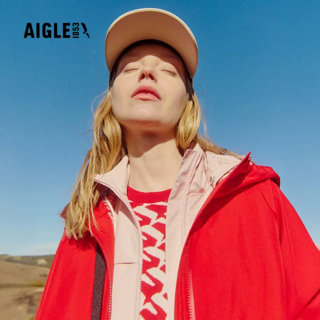 【AIGLE】女 GORE-TEX 防水透氣外套｜AG-5P206(女外套 防水透氣外套 防風外套 Goretex 風衣)