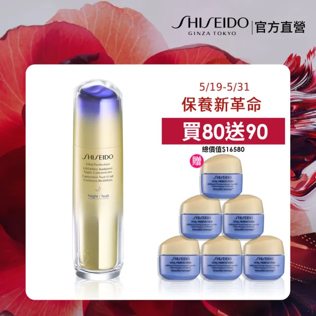 【SHISEIDO 資生堂國際櫃】激抗痕彈力帶緊緻V臉精華80mL(精華液/抗老/拉提/V臉)