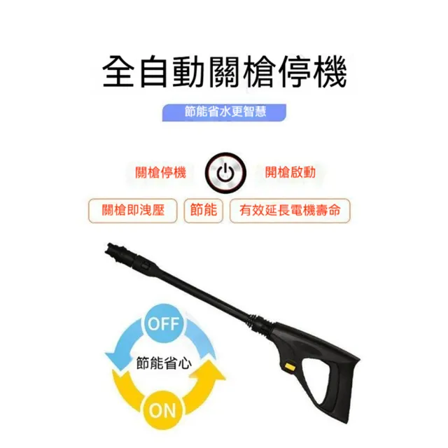清洗機 高壓洗車機 高壓水槍 手持槍式 110V3000W大功率 汽車/機車/地面/瓷磚清潔 LWJ