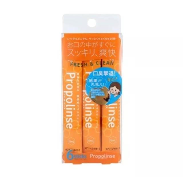 【台隆手創館】PROPOLINSE蜂膠漱口水隨身包 12ml*6入