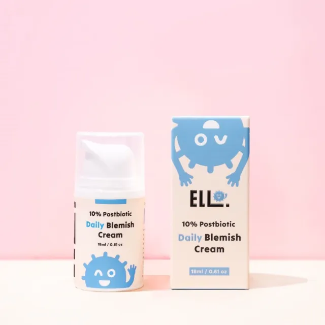 【ELLO】益生菌粉刺掰掰霜 Daily Blemish Cream 18ML(益生菌 閉鎖型/開放型粉刺 乳霜)