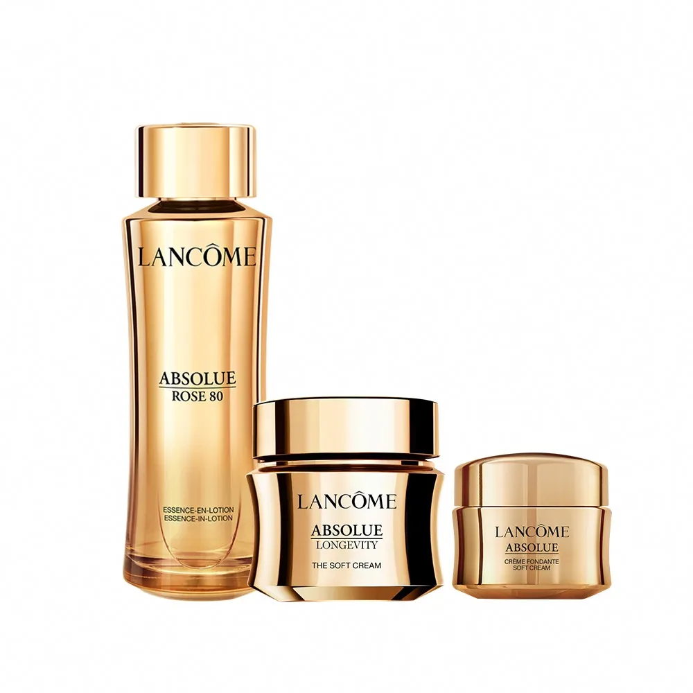 【LANCOME 蘭蔻】官方直營  玫瑰霜30ml+玫瑰精露150ml(LANCOME/永生玫瑰霜/抗老/PDRN)