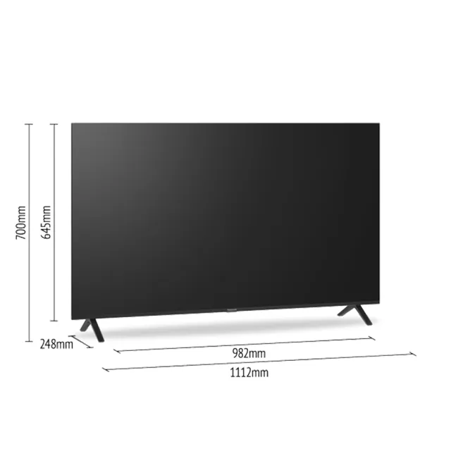 【Panasonic 國際牌】50型4K HDR Google TV聯網顯示器 無視訊盒(TN-50W70BGT)