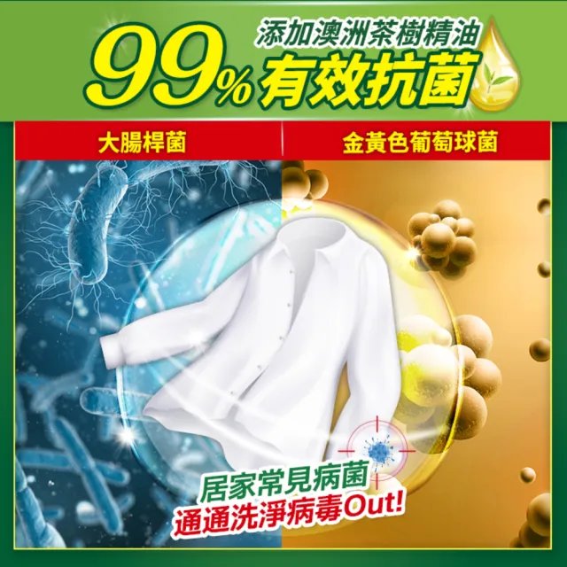 【茶樹莊園】茶樹天然濃縮洗衣精 一入 (抗菌2000g/消臭/1800g/酵素1800g)