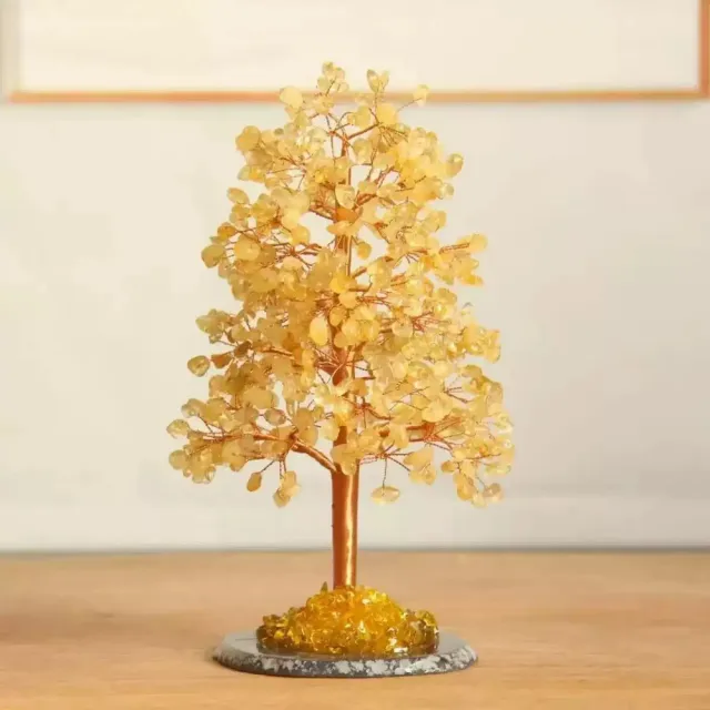 【天天水晶】黃水晶招財樹｜招財聚富提升自信帶來好運