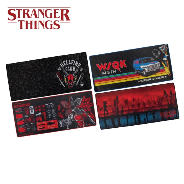 【ARKY】官方授權|STRANGER THINGS 怪奇物語系列|跨維度XL戰術桌墊(代理商公司貨)