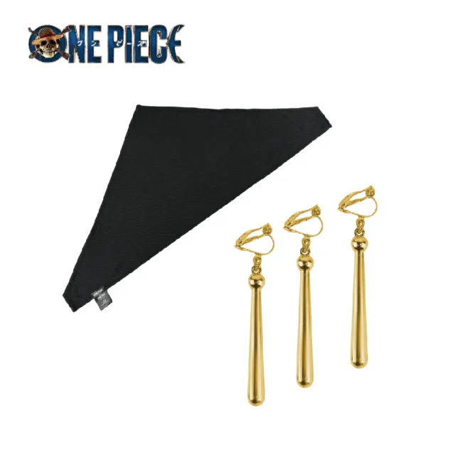 【ARKY】官方授權｜《ONE PIECE航海王》索隆：Zoro經典頭巾與耳環收藏組派對用品(代理商公司貨)