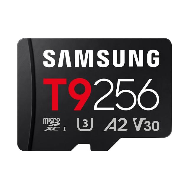 【Samsung 三星】T9 microSDXC UHS-I U3 A2 V30 256GB 記憶卡(MB-MH256T/WW)