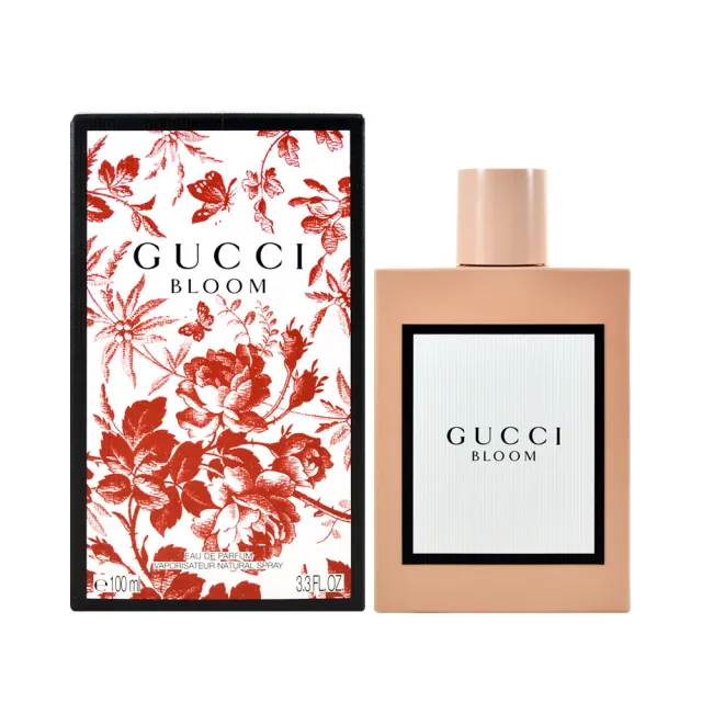 【GUCCI 古馳】花悅女性淡香精 100ml(GUCCI Bloom香水 專櫃公司貨)