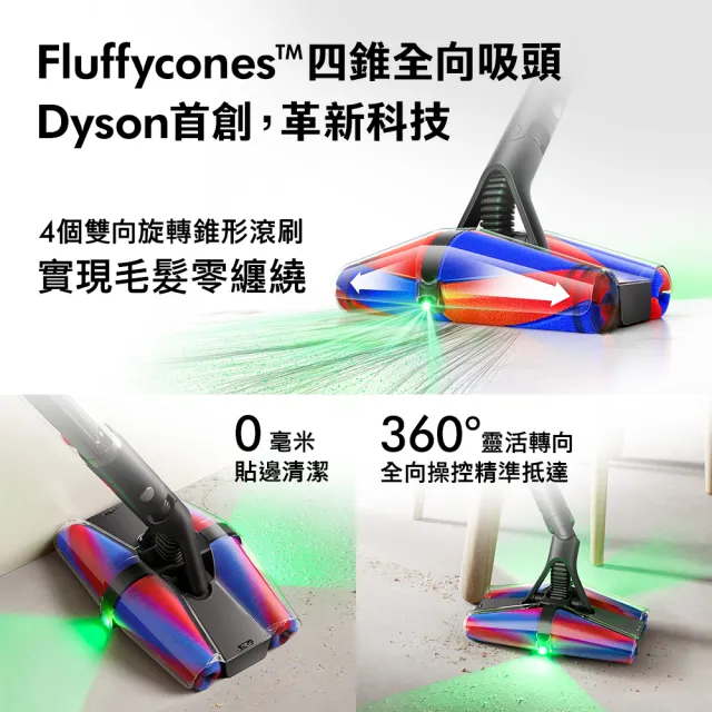 dyson 戴森】PencilVac Fluffycones SV50 鉛筆吸塵器/筆型吸塵器- momo