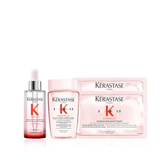 【KERASTASE 巴黎卡詩】粉漾芯生頭皮調理精華30ml(頭皮精華/頭皮保養/蓬鬆/養髮)