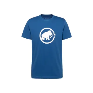 【Mammut 長毛象】Mammut Core T-Shirt AF Classic 經典LOGO機能短袖T恤 奇爾藍 男款 #1017-07770