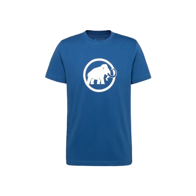 【Mammut 長毛象】Mammut Core T-Shirt AF Classic 經典LOGO機能短袖T恤 奇爾藍 男款 #1017-07770