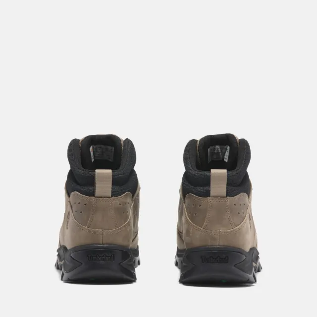 【Timberland】男款米色Mt. Maddsen防水中筒健行鞋(A6CH5EMI)