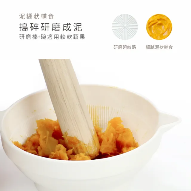 【PUKU 藍色企鵝】幼兒離乳研磨器(7件組)