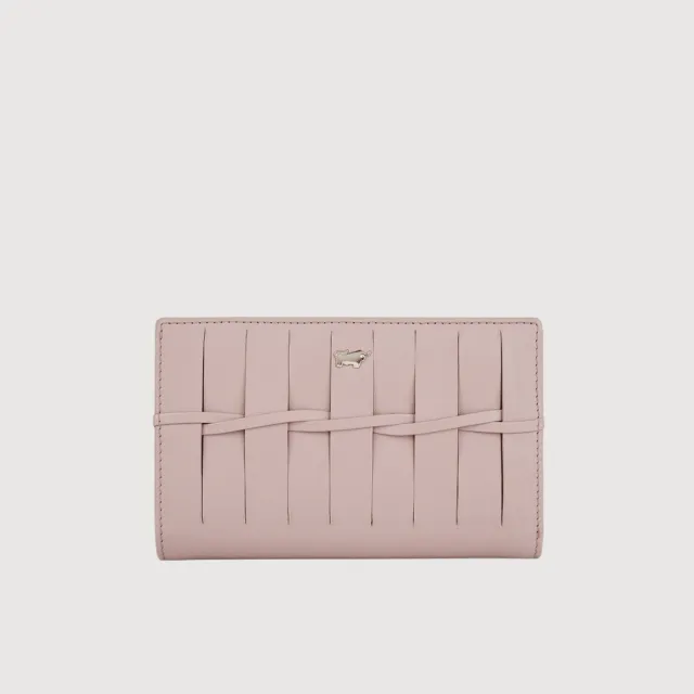 【BRAUN BUFFEL 德國小金牛】菲斯蒂-CNY 12卡兩折中夾-多色任選(BF881-502-ADR/BK) 錢包送禮推薦