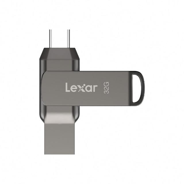【Lexar 雷克沙】D400 32GB USB 3.2 Type-C 雙頭隨身碟