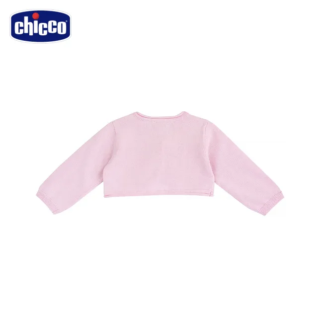 【Chicco】26SS童裝-蝴蝶花園-短版針織外套