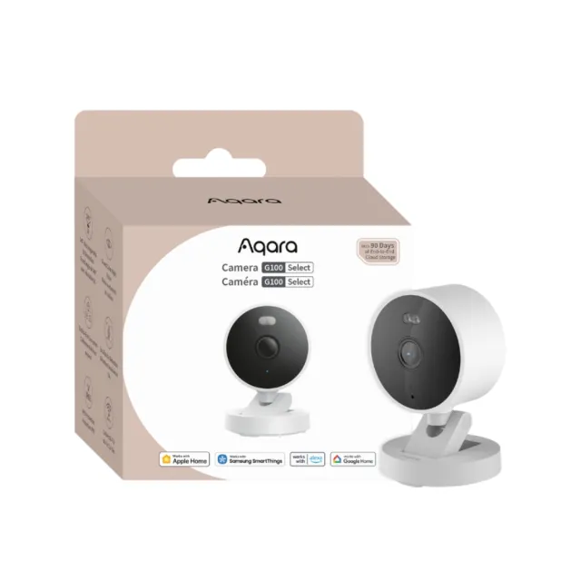 【Sioh 惜】Aqara G100 智慧攝影機(國際版 支援HomeKit/Google)