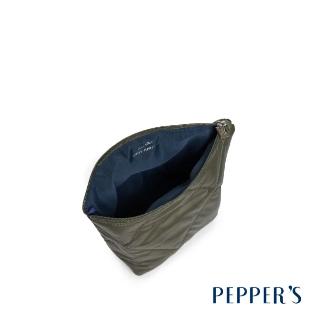 【PEPPER’S】雙11 LIGHT 輕柔光 旅行化妝包 - 橄欖綠/簡約黑(化妝包 旅行收納袋)