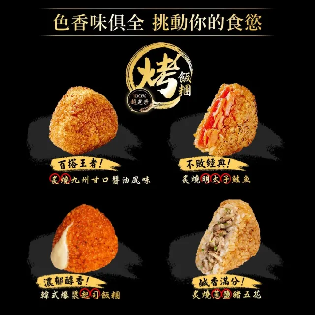 【荷卡料理所】綜合11件組(烤飯糰.焗烤.丼飯.台式飯糰)