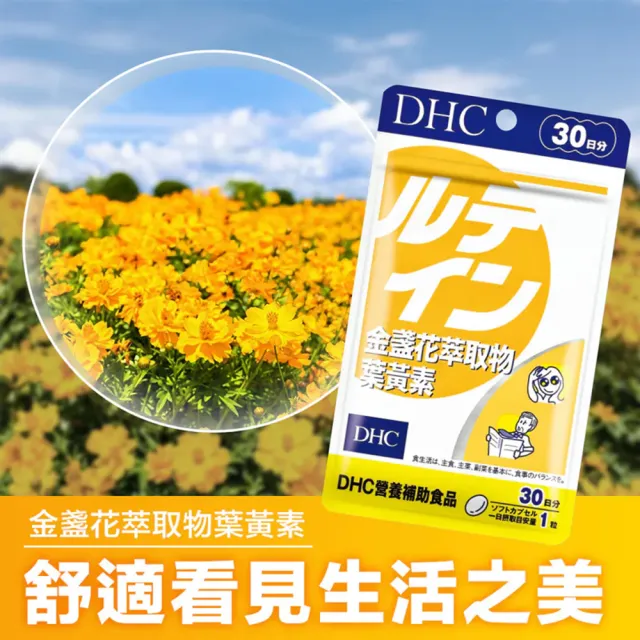 【DHC】金盞花萃取物葉黃素 30日份(30粒/入 花青素 黑醋栗 3C族)