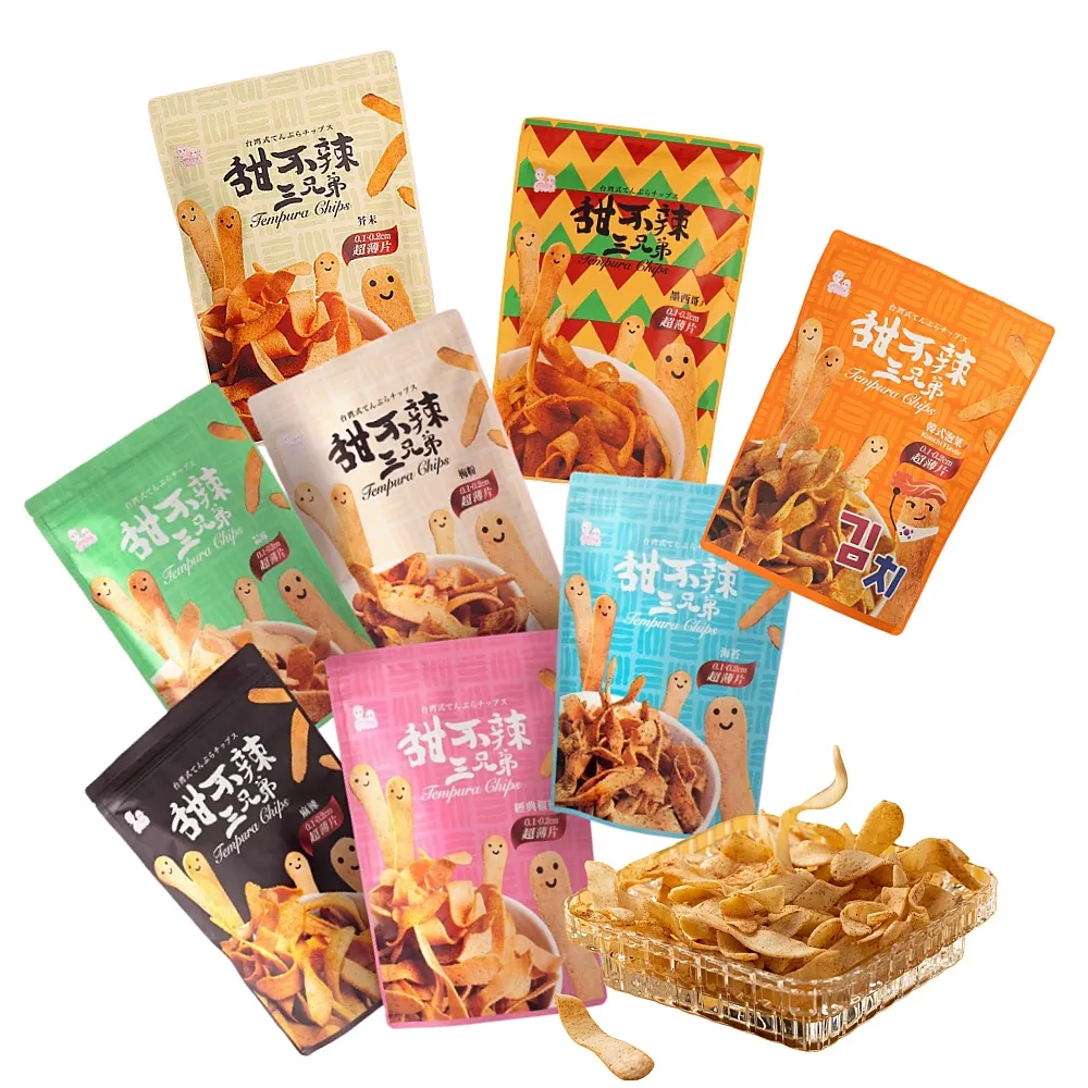 【甜不辣三兄弟】甜不辣三兄弟100g/包x5包任選(純手工製/聚會下酒必備)