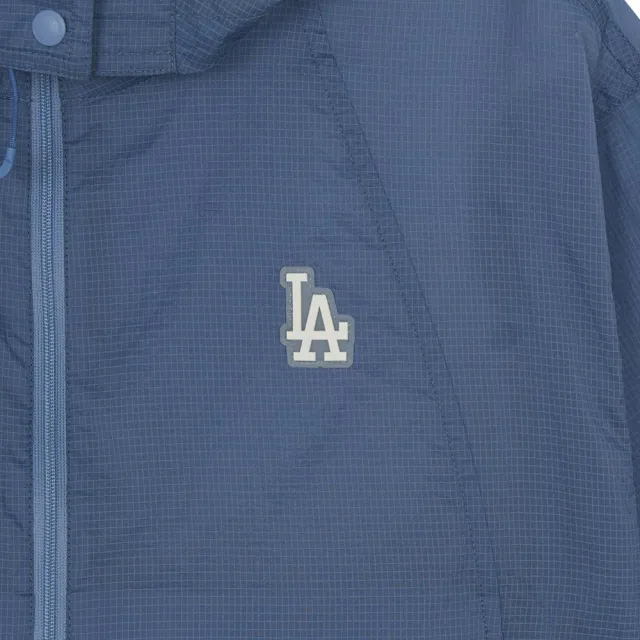 【MLB】涼感 女版輕量防風外套 Varsity系列 洛杉磯道奇隊 (3FWJV1363-07LBL)