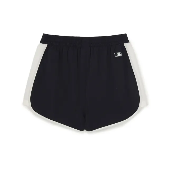 【MLB】女版涼感速乾 輕量運動休閒短褲 紐約洋基隊 (3FSMB0463-50BKS)