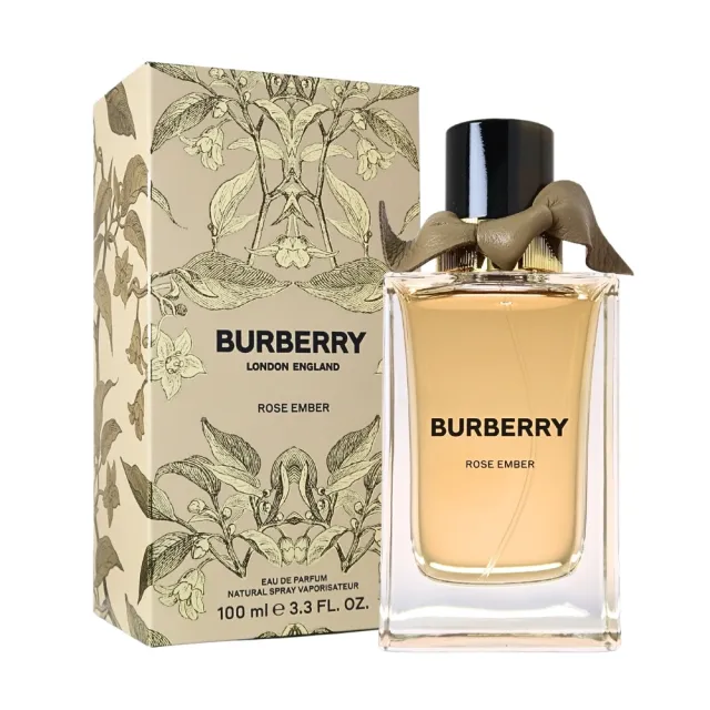 【BURBERRY 巴寶莉】高訂系列 Rose Ember 玫瑰燼影淡香精 EDP 100ml