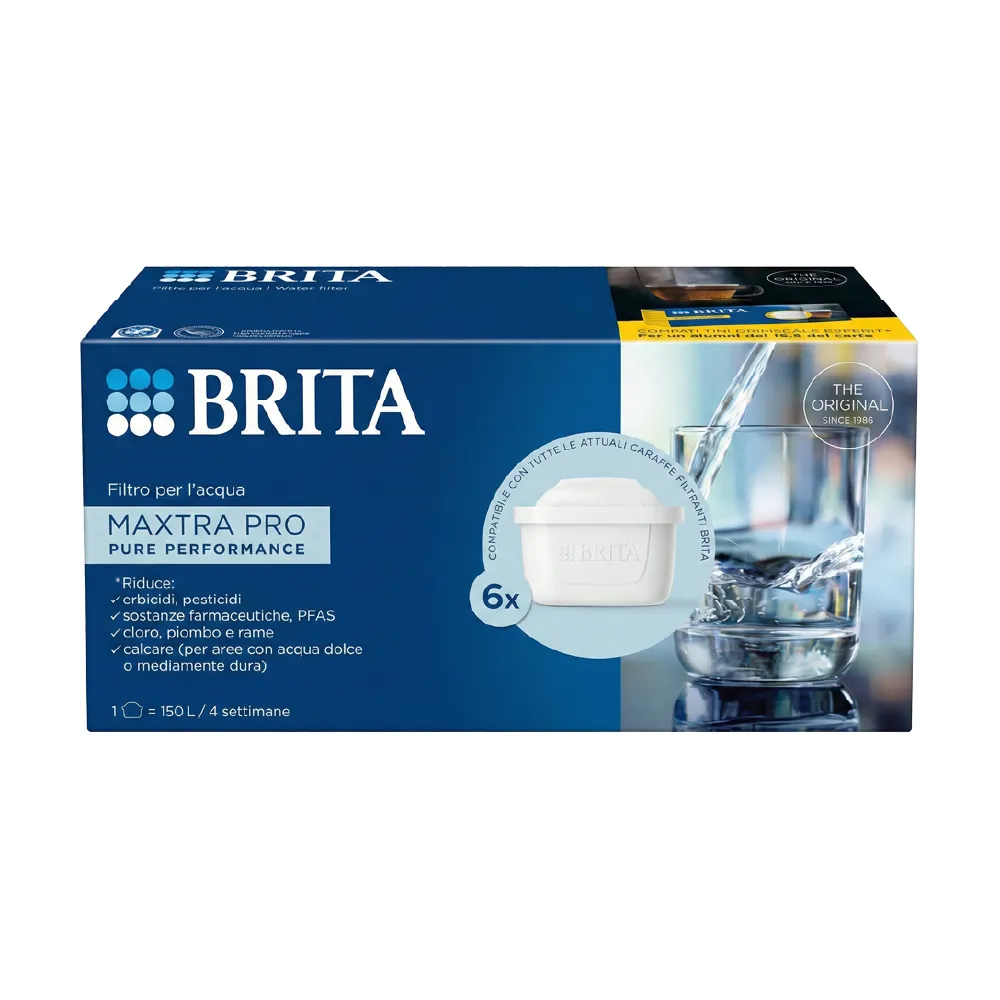 【BRITA】MAXTRA Pro All-in-1 純淨全效型濾芯6入-歐洲製(原裝平輸)