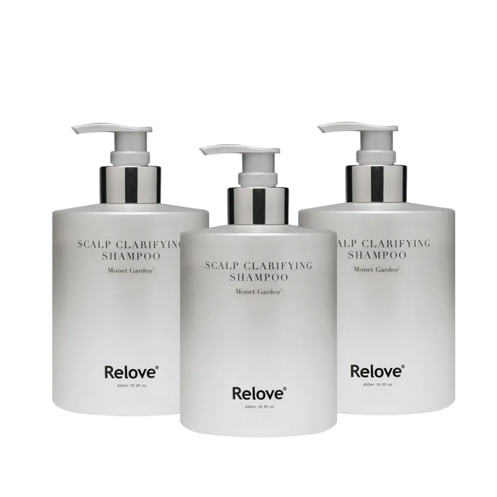 【Relove 官方直營】107酵萃蓬鬆控油淨化頭皮洗髮精450mlx3入組(300萬顆酵母精華 改善頭皮環境)