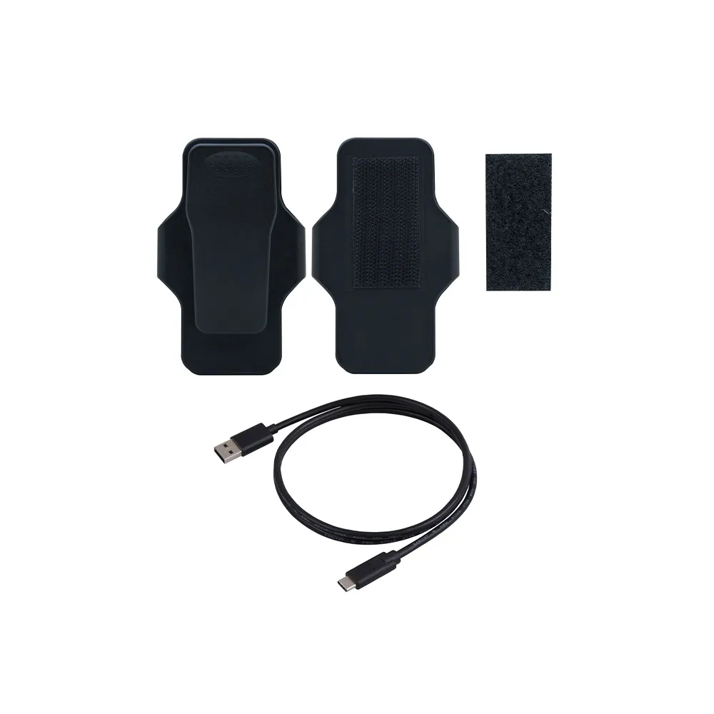 【Transcend 創見】DrivePro Body 360°旋轉背夾/魔鬼氈背夾配件組-DPB10D/40 適用(TS-DBK6)