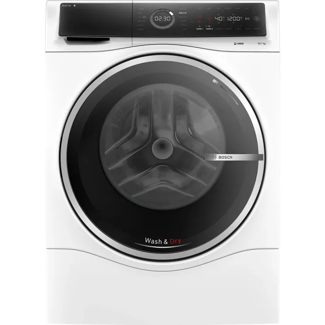 【BOSCH 博世】10/7 kg智慧洗脫烘滾筒洗衣機(WNC554A0TC)