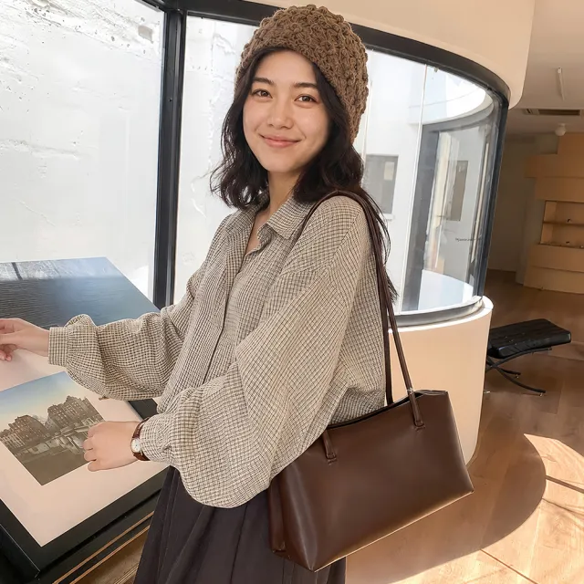 【MoonDy】雙11 腋下包 方形包 枕頭包 肩背包 女生包包 復古包包 單肩包 通勤包 手提包 時尚包包