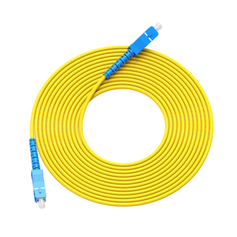 【台灣霓虹】電信級SC-SC單模10G單芯光纖跳線10米