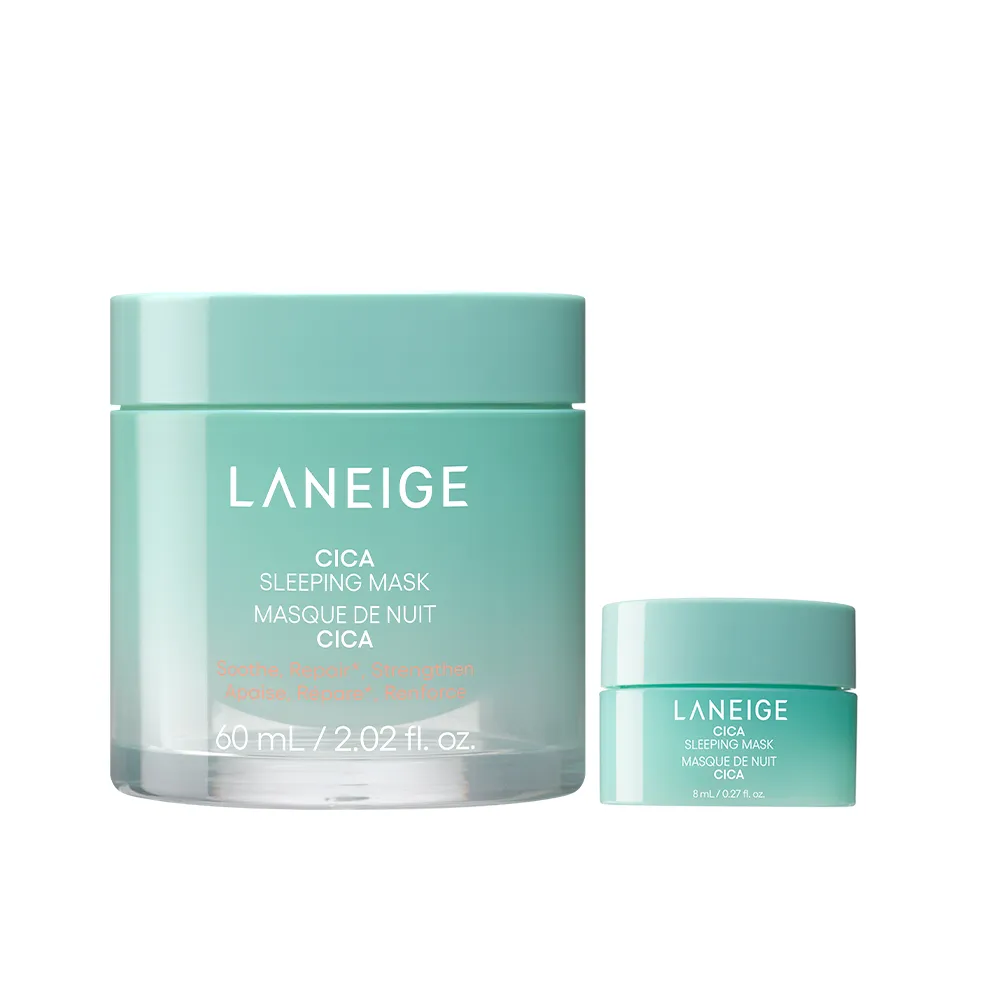 【LANEIGE 蘭芝】官方直營 超修護睡美人晚安面膜 60ml(超越積雪草修護力 晚安凍膜)