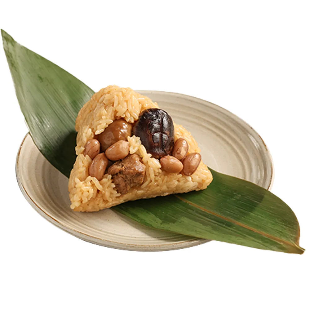 【YANG MING SPRING 陽明春天】經典香菇栗子粽3入x2袋(180g*3顆/袋x2/全素/素食/端午節素粽．賞星鮮嚴選)
