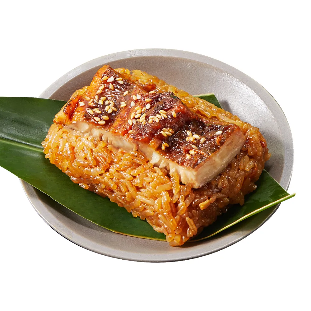 四代目菊川 日式鰻魚飯捲禮盒4入x3盒(90g*4顆/盒x3/端午節肉粽．賞星鮮嚴選)
