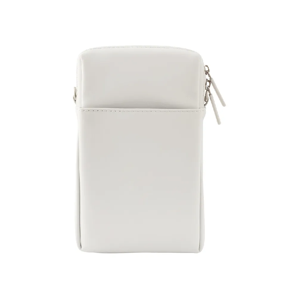 【MUJI 無印良品】自由組合收納包/長方形.小.縱型/灰(灰色/17*9.5*2.7cm)