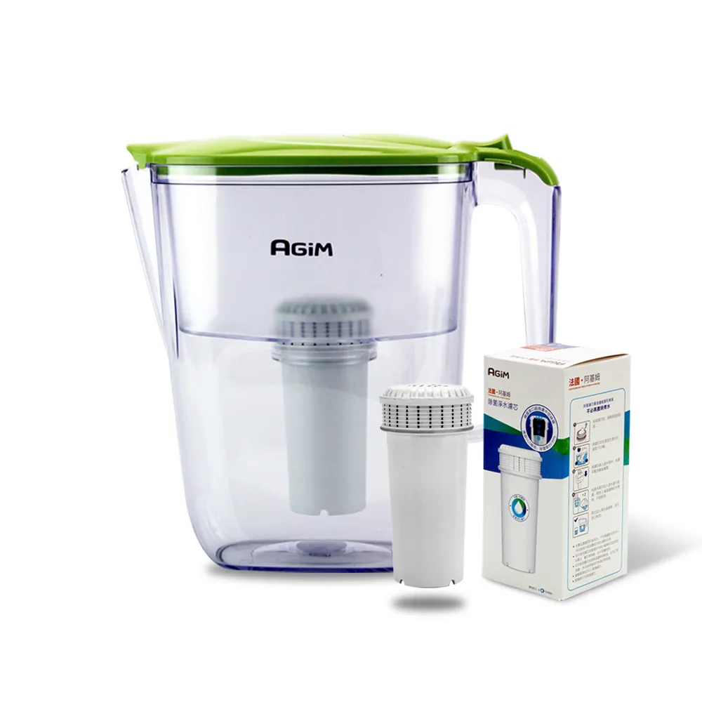 【法國-阿基姆AGiM】生飲級全效型濾水壺濾芯組+1入濾芯(FK-2501+ABS119)