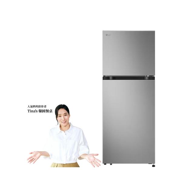 【LG 樂金】家電快配217公升智慧變頻雙門冰箱 星辰銀(GN-L217SVN)
