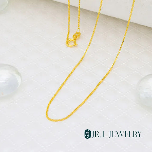 【JR.L JEWELRY】18K金項鍊 蕭邦鍊 (50公分)