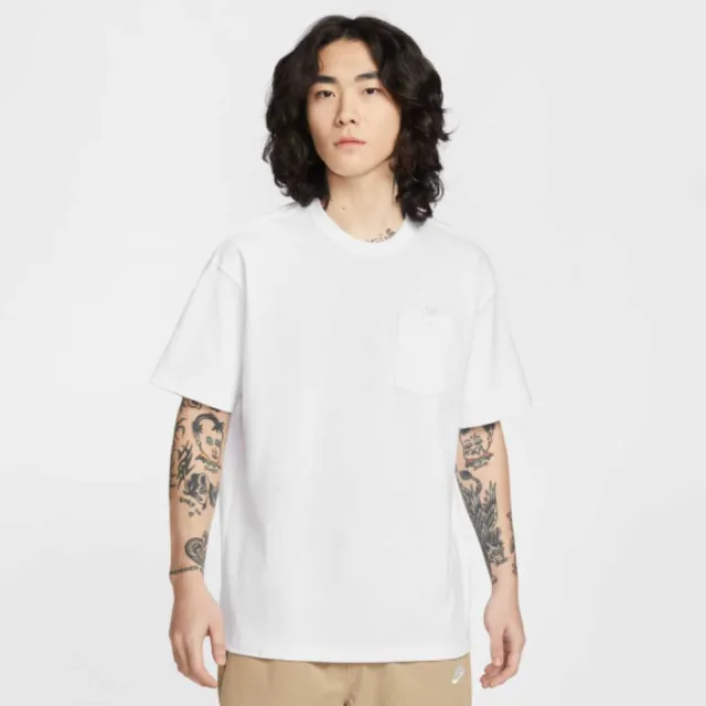 【NIKE 耐吉】短袖上衣 男 寬鬆 AS M NSW TEE LSE PRE ESS SUST 白 IH1124-100 (3S4981)