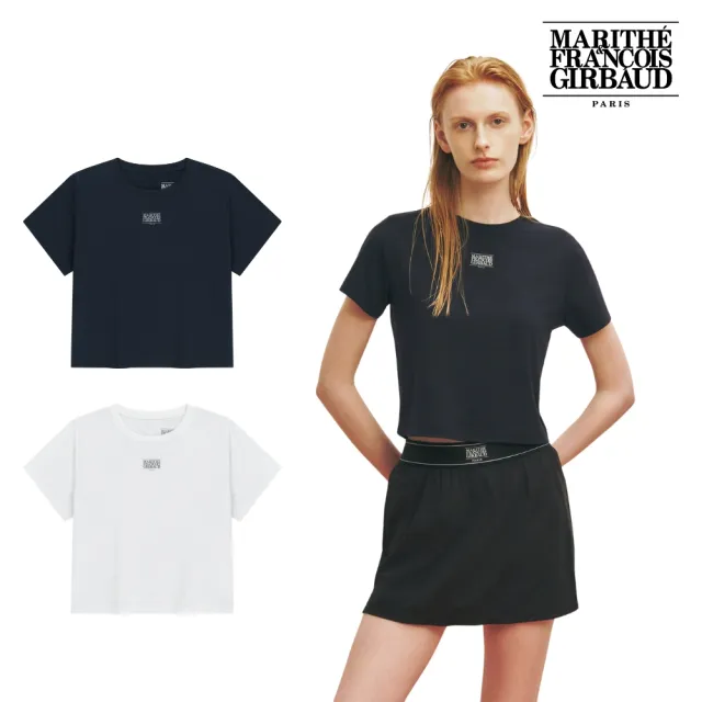 【MARITHE FRANCOIS GIRBAUD】官方旗艦 買一送一 SPORT經典LOGO短袖上衣2件組(多款任選)