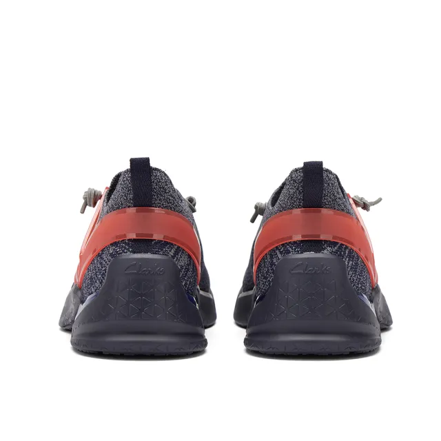 【Clarks】男鞋 輕鬆走-Tri Ease Slip男款織物透氣面料休閒鞋 運動鞋 機能鞋(海軍藍)(CLM87627C)